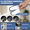 Psylc 12" High Pressure Rain/Rainfall Shower Heads With Handheld Spray