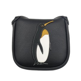 Penguin PU Leather Golf Club Mallet Putter Covers Protector