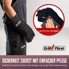 Grillfürst Barbecue Glove - Heat Resistant Leather Glove Made of