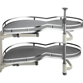 Multifuncional De Cocina Pull Out Izquierdo Color Plateado