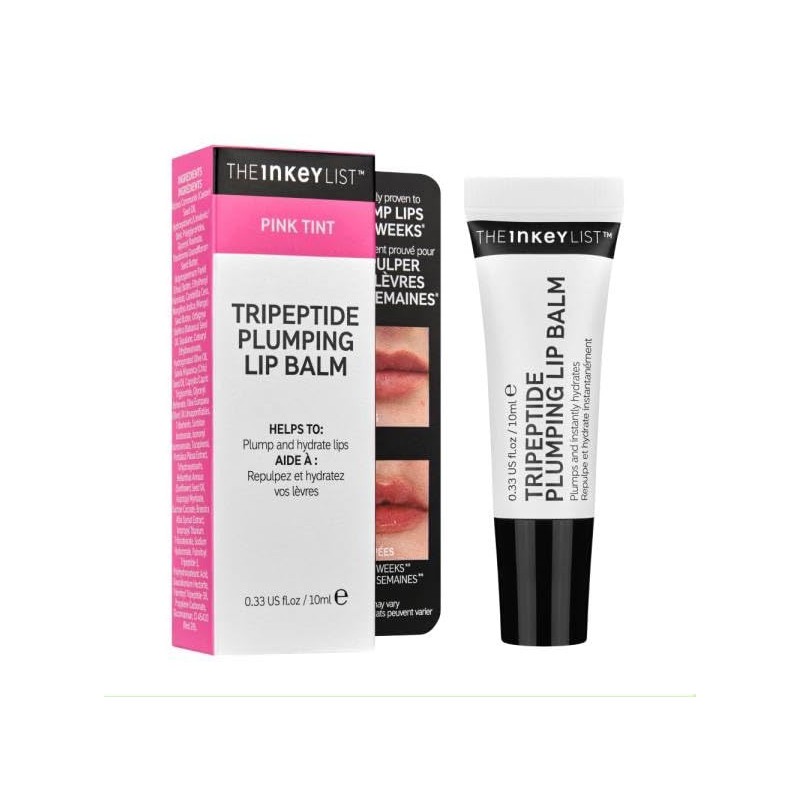 The INKEY ListTripeptide Plumping Lip Balm – Pink Tint