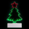 Northlight LED 3D Christmas Tree Infinity Mirror - 8"