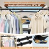 Car Hanging Accessories,Travel Hangers,Telescopic Adjustable 30-63 Inches for Compact &