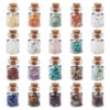 Cheriswelry Mini Gemstone Wishing Bottles Set for Jewellery Making and