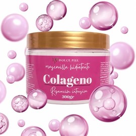Mascarilla Hidratante de Colágeno, Aceite de jojoba, aceite de argan y Keratina, reparacion intensiva para cabello,Nutritiva, desenredante, cabello mas suave, fuerte y brilloso para Todo Tipo de Cabello, 300 gr