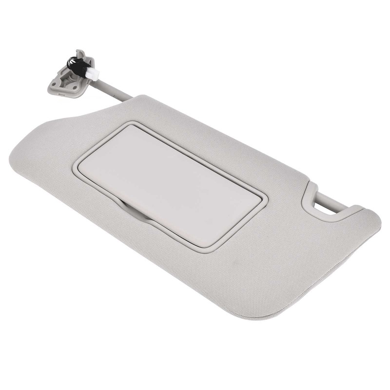 Nakuuly Left Driver Side Sun Visor Gray with Light, Without