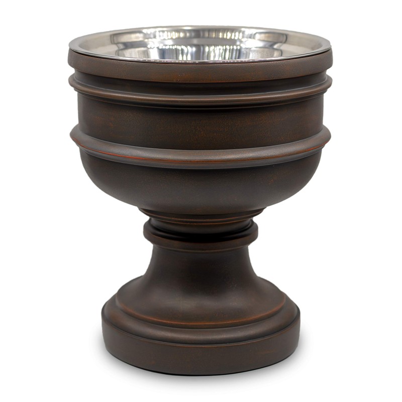 Pet Junkie Summit Single Elevated Dog Bowl Stand with Removable
