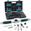 Bestwork 76-Piece SAE/Metric Tap and Die Set with Extendable Ratcheting