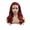 Lakaisa Body Wave Human Hair Wig Burgundy 4x4 Lace Front