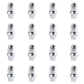 (16 Pack) Tusk Extended Shaft Tapered Lug Nut 10mm x 1.25mm Thread Pitch w/14mm Head Chrome for Tracker 600 EPS LE 2022-2024
