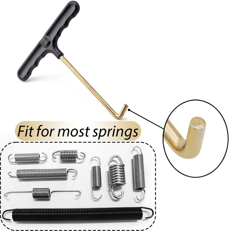 Famgee T-Hook Trampoline Spring Pull Tool Kit Parts Hook Puller