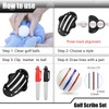 Golf Ball Line Marker Tool, 4 Pcs Golf Ball Line