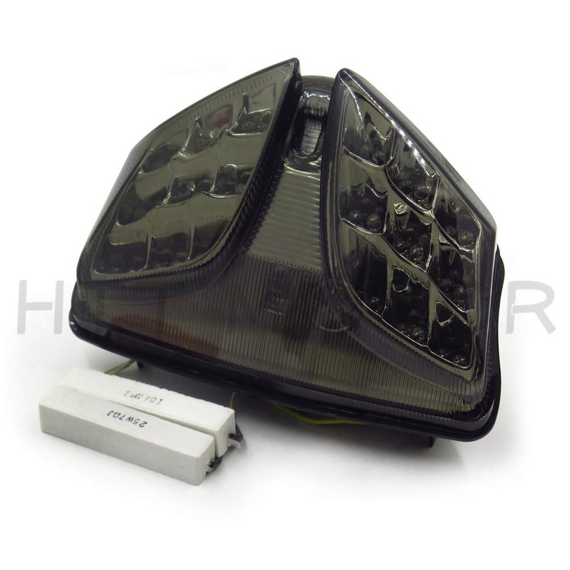 HTTMT MT200-SK Smoke LED Tail Brake Light with Integrated Turn