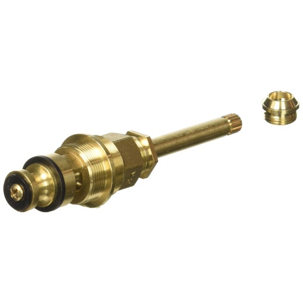 DANCO Reduced-Lead, Durable Brass Diverter Stem for Gerber Tubs and Showers, Brushed Nickel, 11B-4D, 1-Pack (15352B)