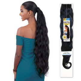 Milky Way Organique Pony Pro Easy Wrap Around Ponytail Body Wave 32" (Pack of 3, 130)