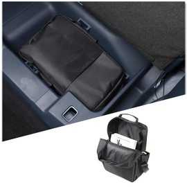 Aunginsy Rear Row Seat Concealed Storage Bag Compatible with Ford Maverick 2022 2023 2024 Truck Rear Seat Luggage Storage Bag