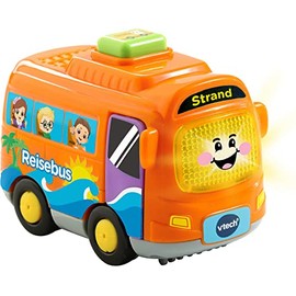 VTech Tut Tut Baby Speedster - Travel Bus - Toy Car with Music, Light Up Button, Exciting Phrases and Sounds - For Children Aged 1-5 Years