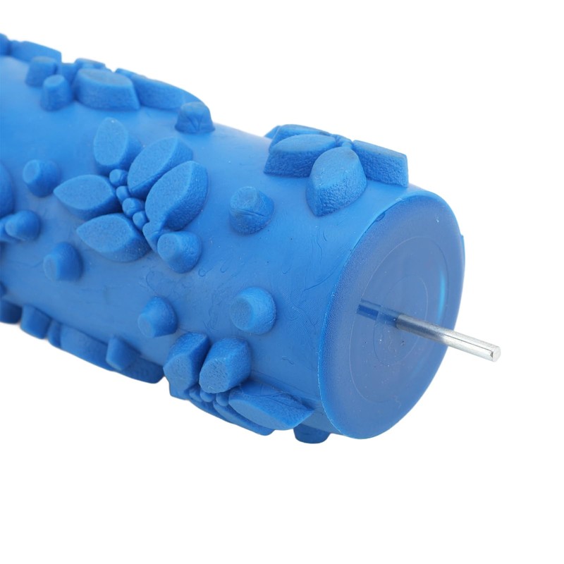 Patterned Paint Roller, 5 Inch Embossing Texture Rubber Roller Decorative