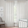 50PCS Heavy Duty Curtain Rings with Eyelet - Smooth Glide