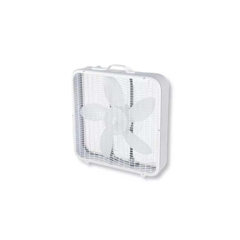 AeroSpeed 20'' Light Gray Box Fan Portable 3 Quiet Speed