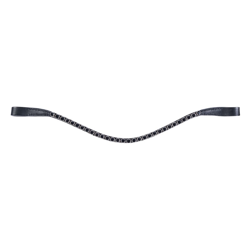 HKM Precious Headband Dark Green One Size