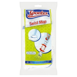 Spontex Twist Mop Microfibre Refill, Pack of 1