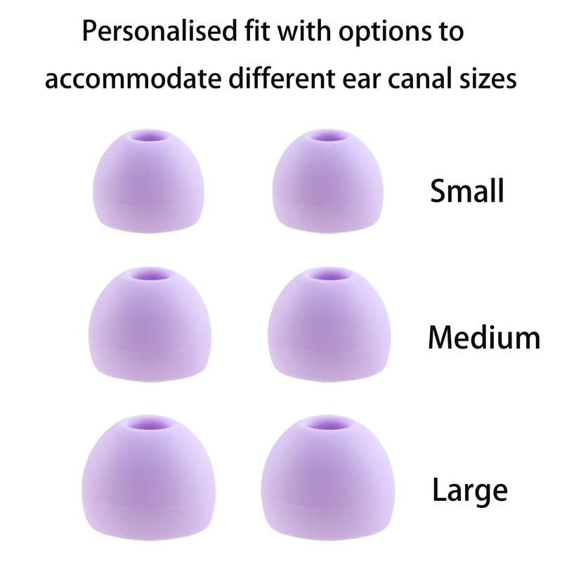 NANLANFAN Replacement Silicone Ear Tips for bmani T16 / occiam