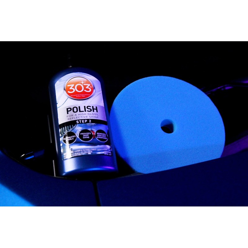 303 Polish - for High Gloss, Reflective Shine - Eliminates
