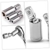 Mipcase 3pcs Drive Socket Adapter Swivel Extension Joints for Versatile