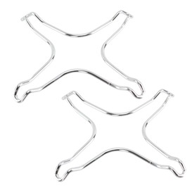 SPARES2GO Universal Gas Hob Pan Support Moka Trivet Stand (Small, 130mm, Pack of 2)