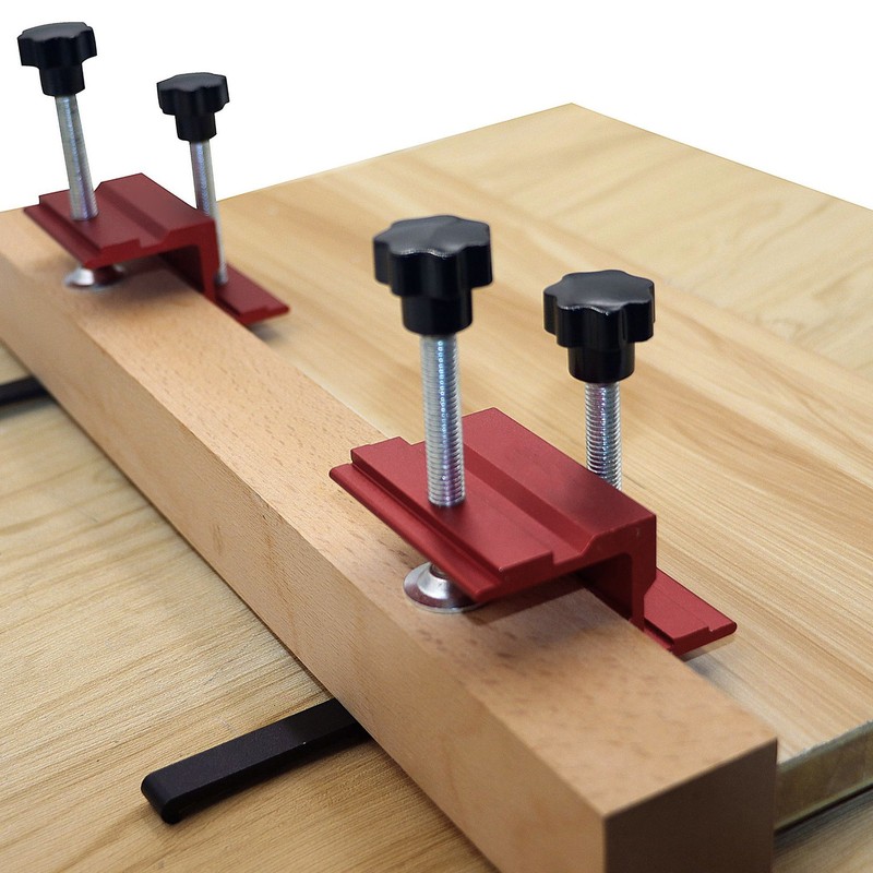 2Pcs Pocket Hole Jig Aluminum Alloy Anodized Woodwork Joint Angle