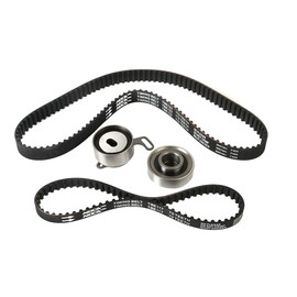 MOCA Timing Belt Kit & Water Pump & 2PC EPDM Serpentine Belt Fit 1990-1993 for Honda Accord 2.2L