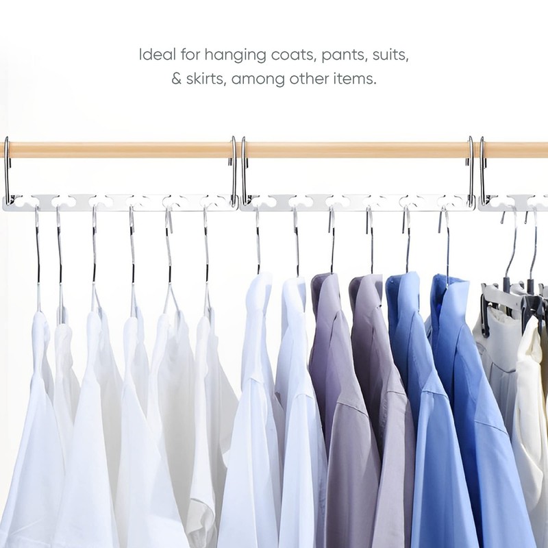 RMTL Magical Hangers Closet Space Saving Wardrobe Clothing Magic Hangers