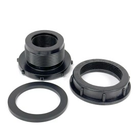 Everbilt Rain Barrel Bulkhead Union 1-1/4 in FIP x MIP with EPDM Washer HPL-1846