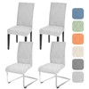 Alishomtll Stretch Chair Covers, Set of 4/6 Chair Covers, Universal