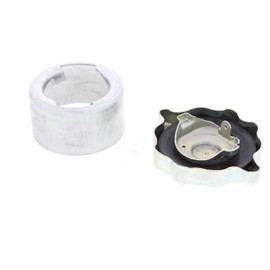 Aluminum Gas/Oil Tank Filler Neck with Twist-On Vented Cap