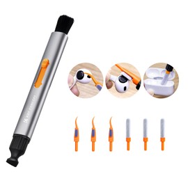 K&F Concept Reinigungsstift Multifunktionaler Cleaning Pen für Smartphone Bluetooth-Kopfhörer Digitalkamera-Reinigung zur Reinigung von Objektiv, Linsen, Filter, Kamera, DSLR, Optik