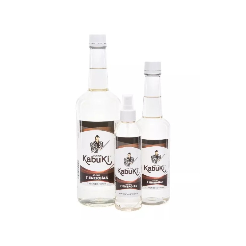 Kabuli Locion Corporal 7 Energias Kabuki 1 Litro