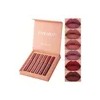 Set 6 Labiales Líquidos Mate Larga Duración Handaiyan Rojo