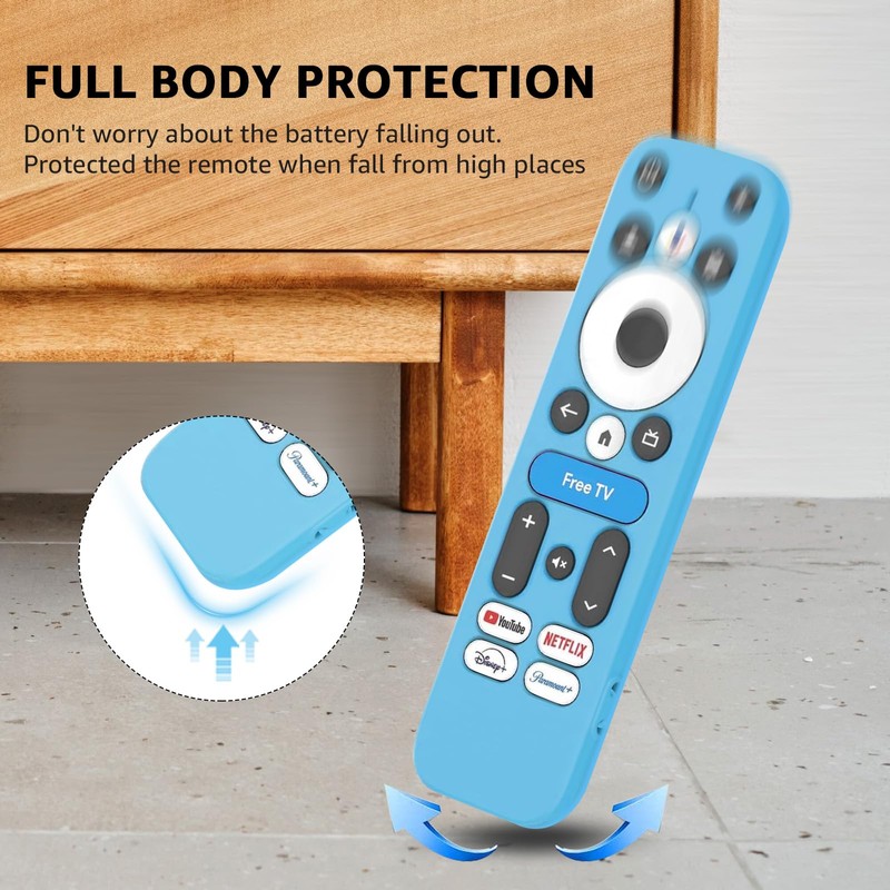 2Pack Climberer Onn 4k Remote Case Cover - Compatible with