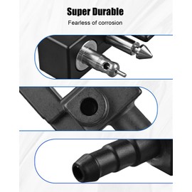 Marine Fuel Connector Fit for Suzuki DF 4 5 6 8 Sierra Johnson Evinrude Replace 65720-986B0 5032150 18-80425