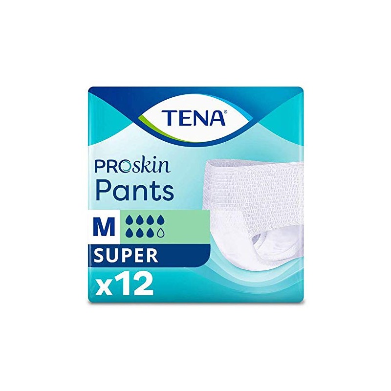 TENA Tena Pants Super Medium, Pack of 12