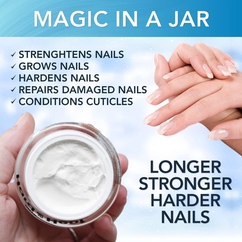 Onyx Hard as Hoof Nail Strengthening Cream 1oz Natural Formula