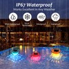 Longzhuo Solar Pool Lighting Floating USB Hanging Pond Lighting Underwater