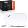 A-Premium Left Driver Side Heated Mirror Glass with Backing Plate