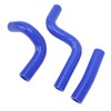 3PCS Silicone Radiator Coolant Hose Pipe Kit Stable Connection Leak