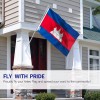 Anley Fly Breeze 3x5 Feet Cambodia Flags - Kampuchea Flags