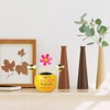 Kryoflare Solar Powered Dancing Sunflower, Car Dashboard Decorative Ornament, Office