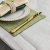 Home Brilliant Green Placemats for St Patricks Day Dinner Soft