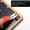 Glazier Point Driver Tool with 150 Push Points, Picture Frame